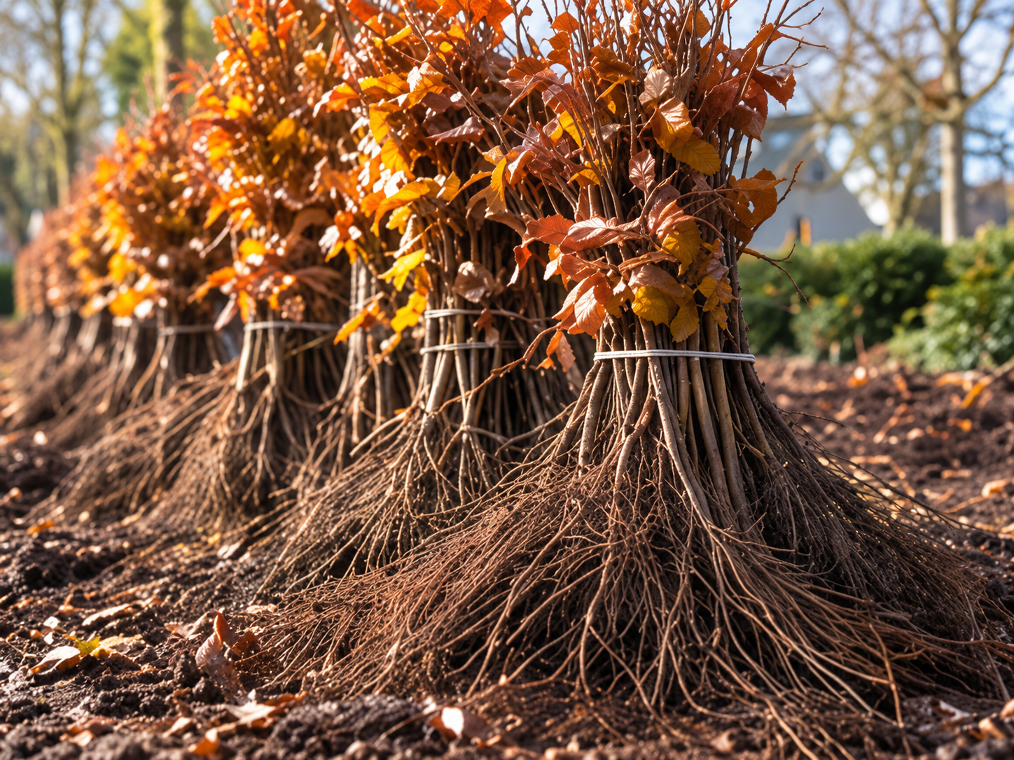 Bok Fagus sylvatica 100-125 cm barrotad